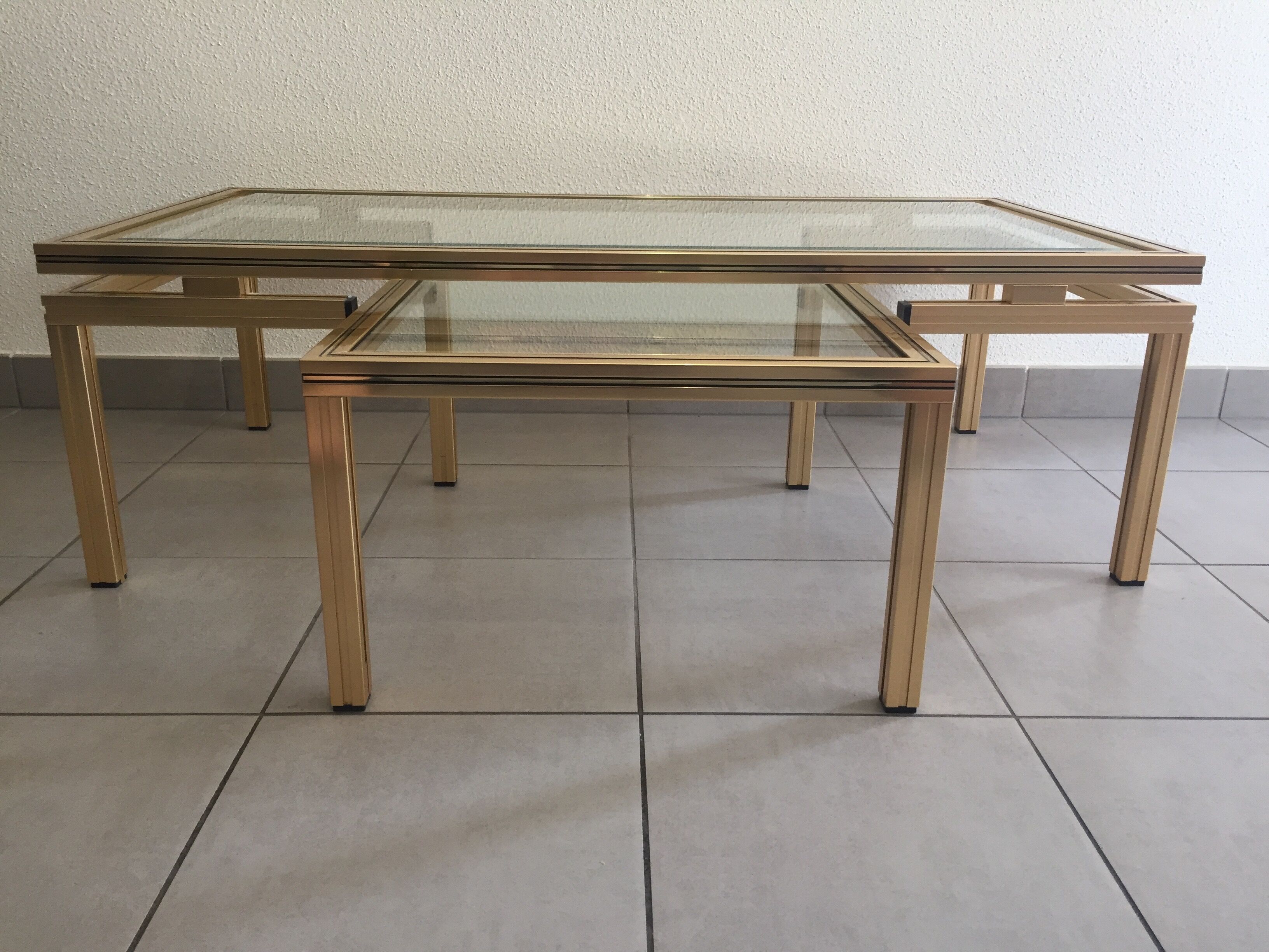 Coffee tables Pierre Vandel 1970