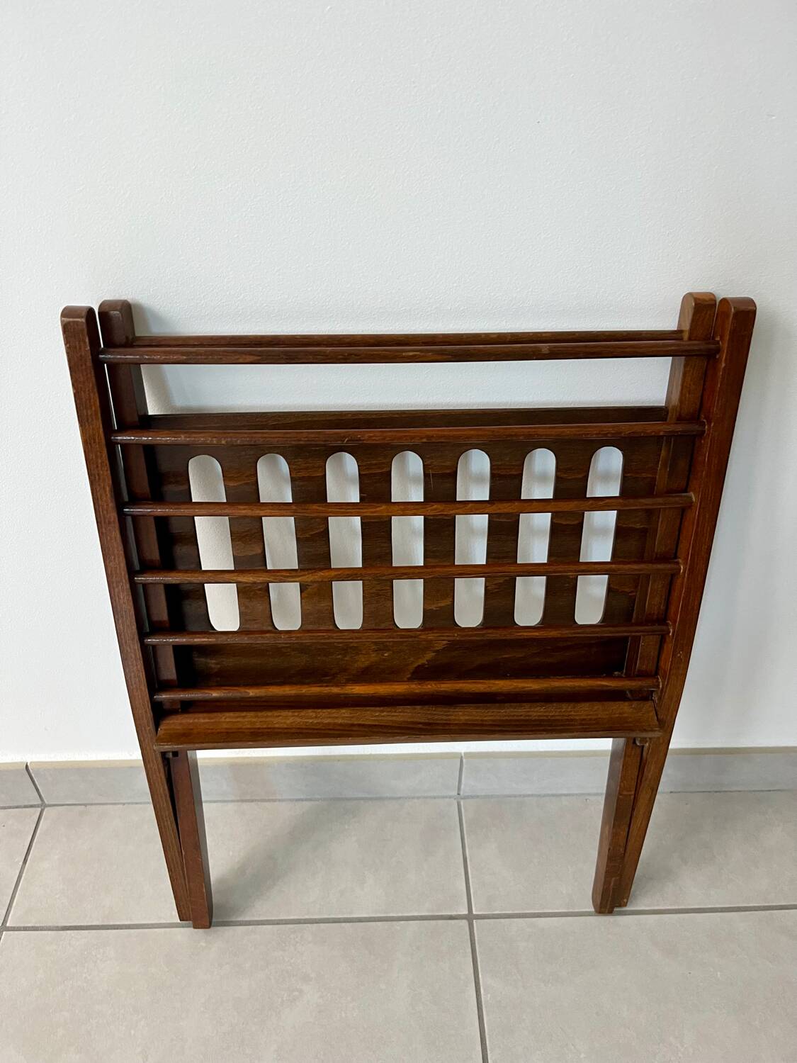 Vintage Cees Braakman magazine rack