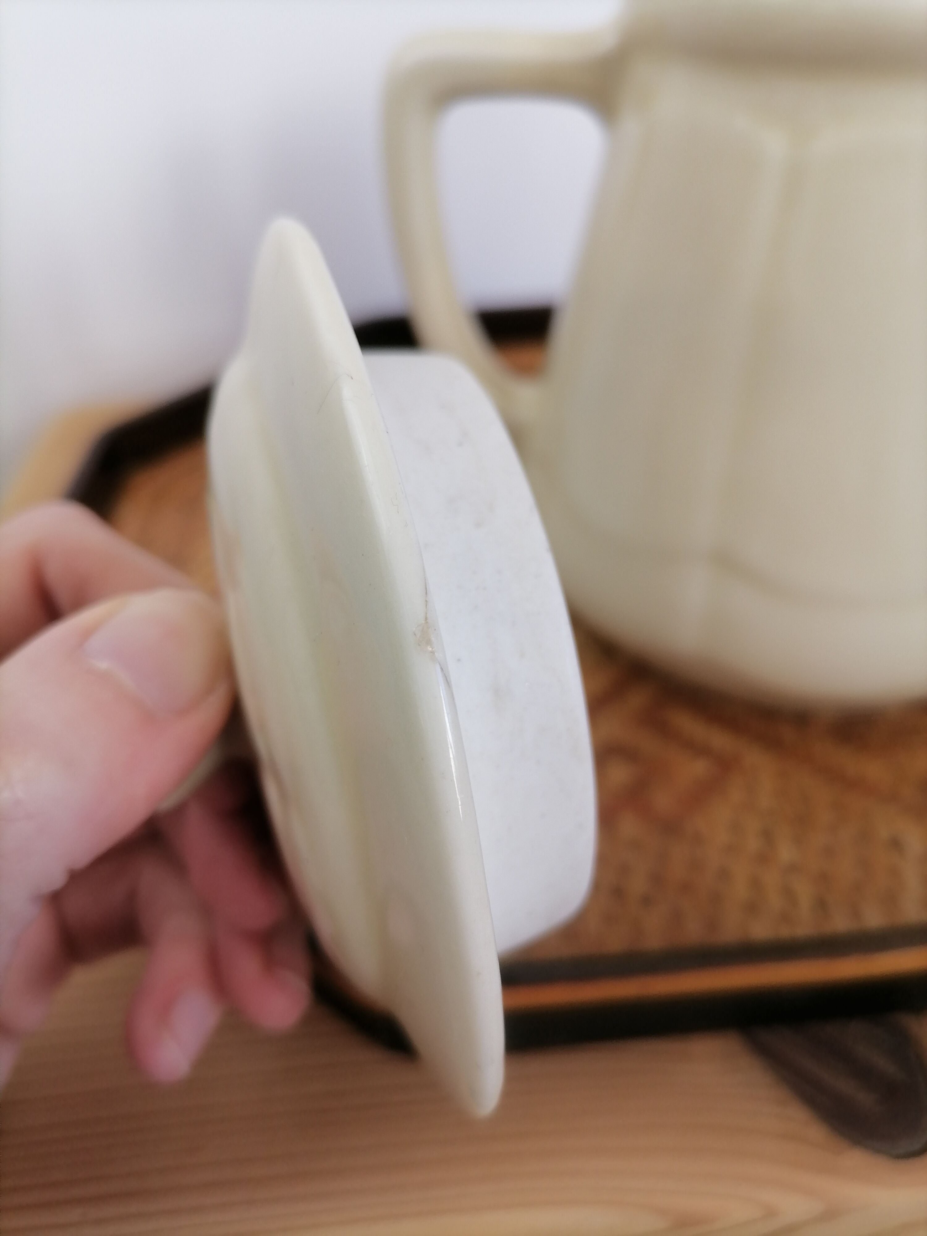Vintage ceramic teapot