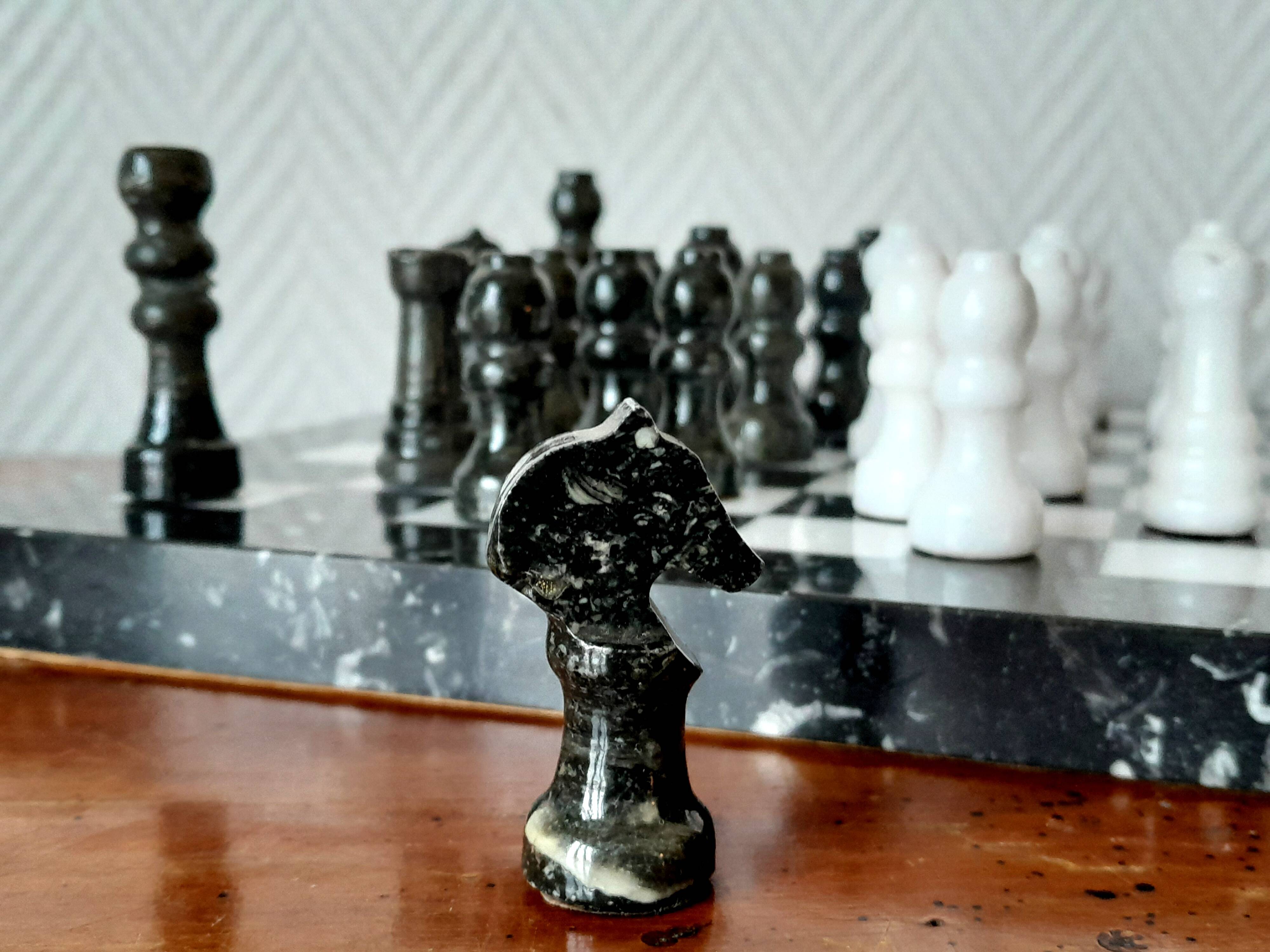 Corfu Marble Chess Set