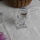 Carafe en cristal estampillée "Bohemia"