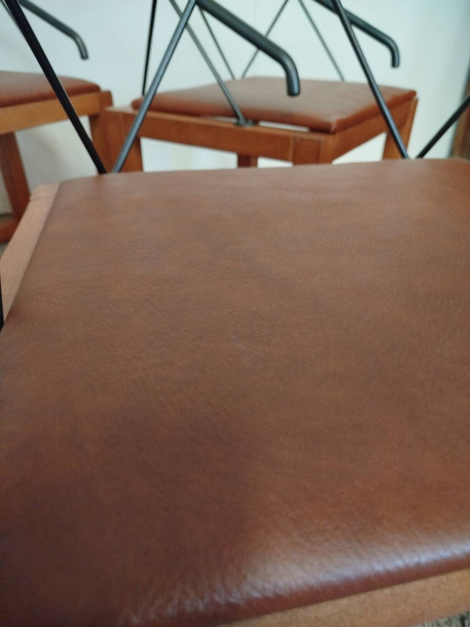 3 Post-Modern armchairs