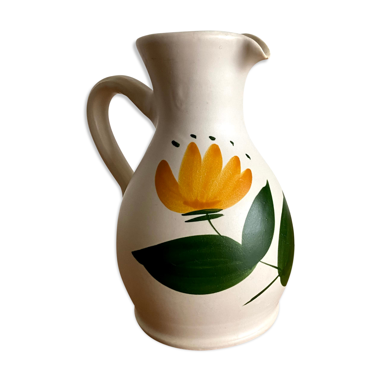 Satin sandstone pitcher