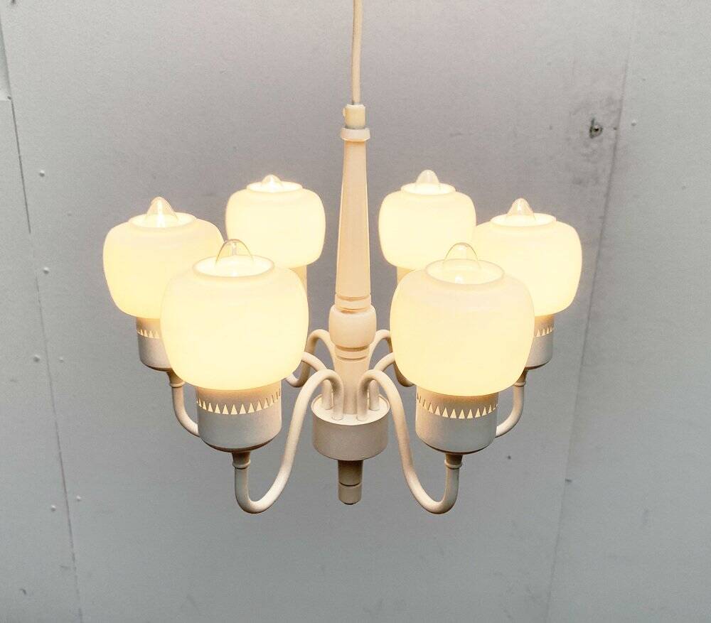 Swedish Mid-Century T526 chandelier by Hans-Agne Jakobsson for Hans-Agne Jakobsson Ab, 1960s