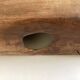 XXXL walnut wood carved centre table 1960 monoxyle