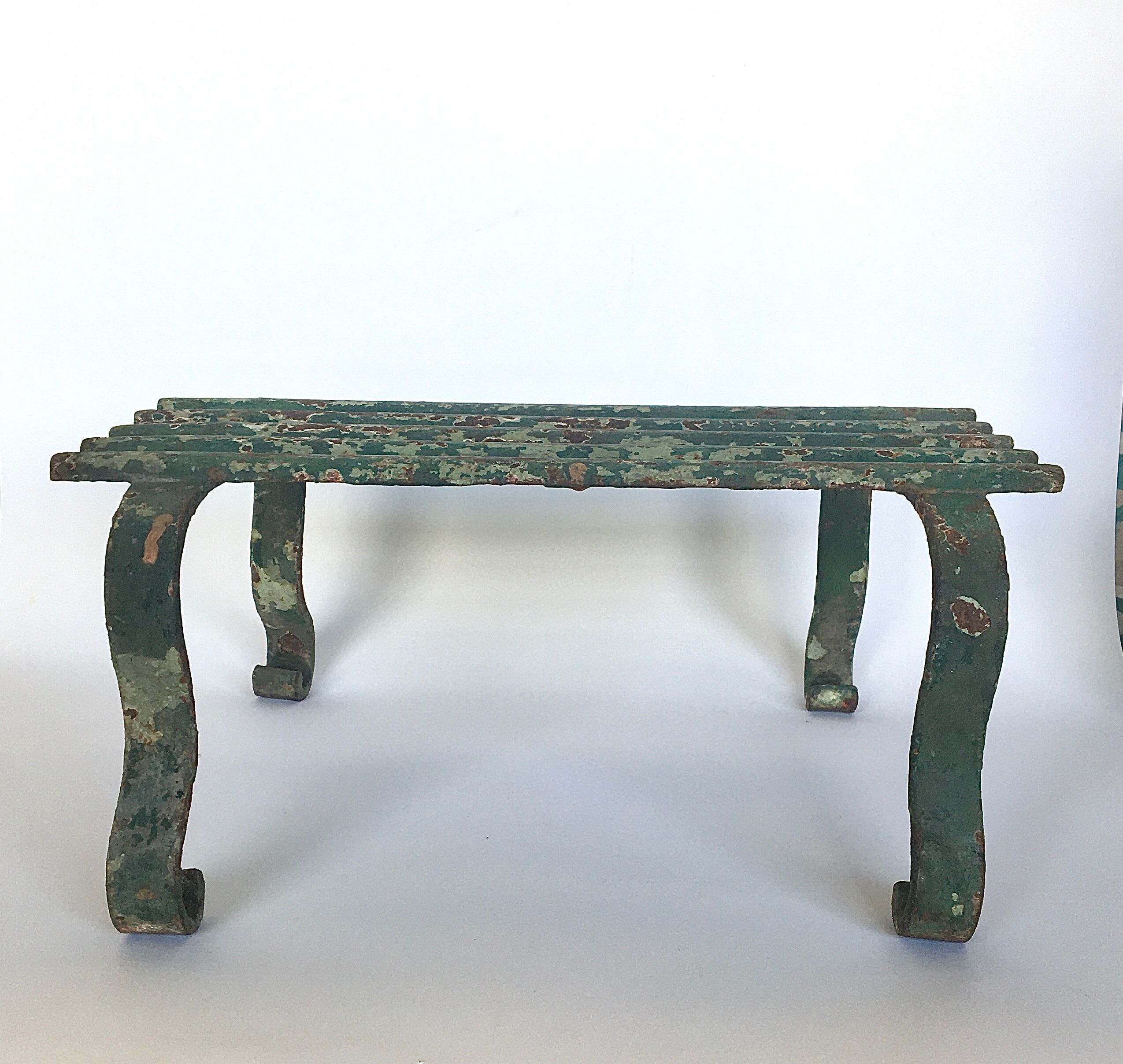 Wrought iron plant door