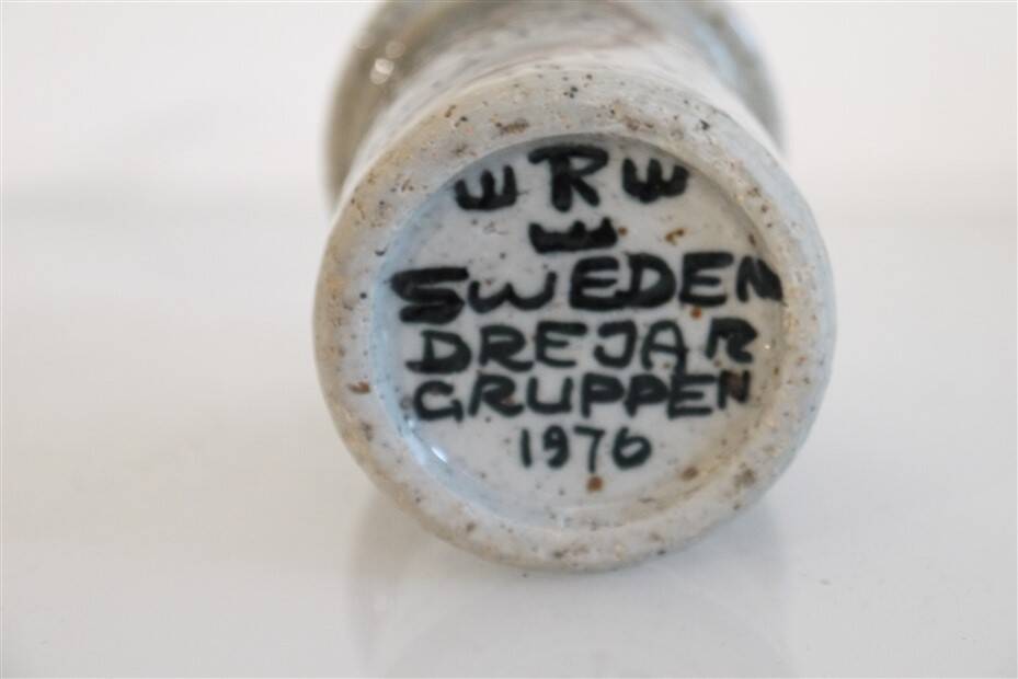 Swedish vase in chamotte ceramic from Rorstrand