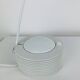 Lampe de bureau Lugano d'E Lite, blanche, style memphis