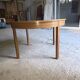 Table scandinave extensible en chêne des années 60