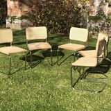 Series of 5 chairs by Marcel Breuer