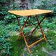 Table de jardin pliante en métal