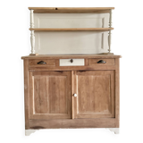 Vaisselier, buffet 2 portes en châtaignier