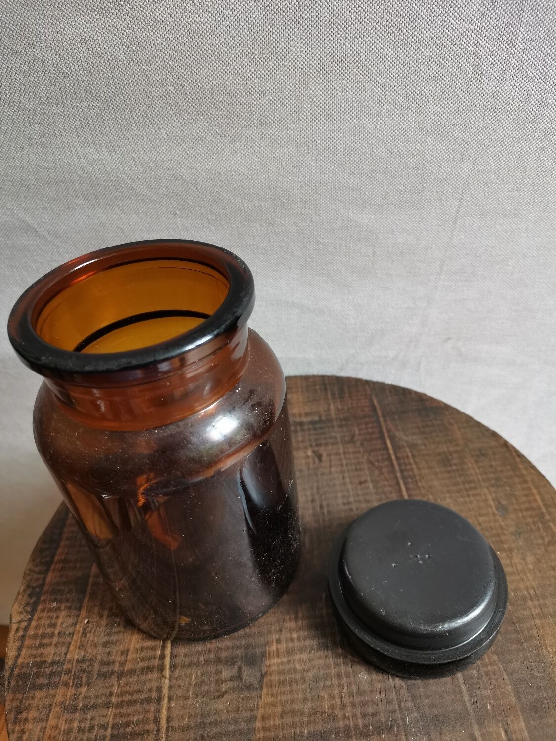Glass jar vintage
