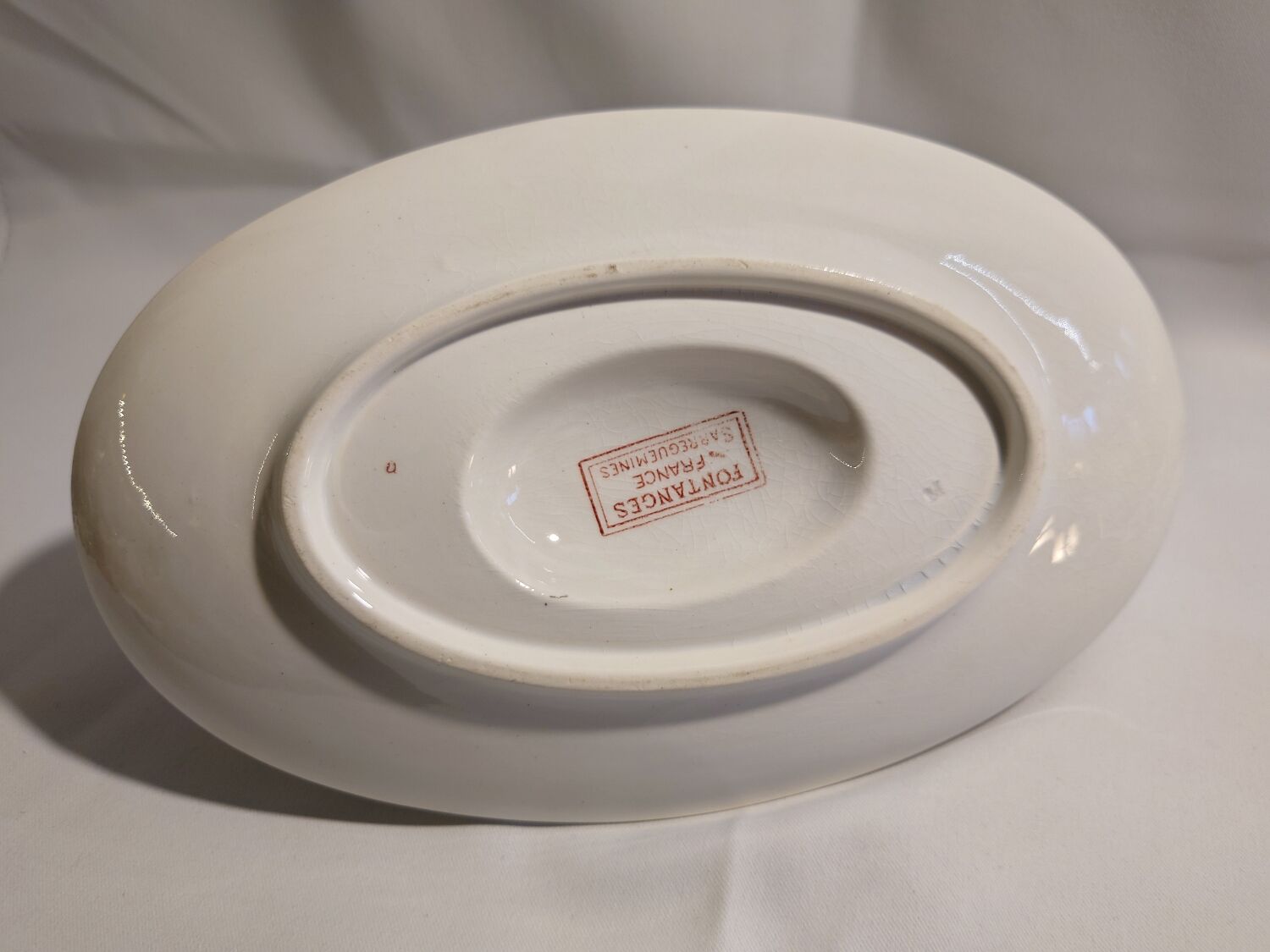 Saucière Sarreguemines model Fontanges