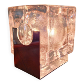 Lampe scandinave Ice Cube, Pukeberg (Suède), 1970