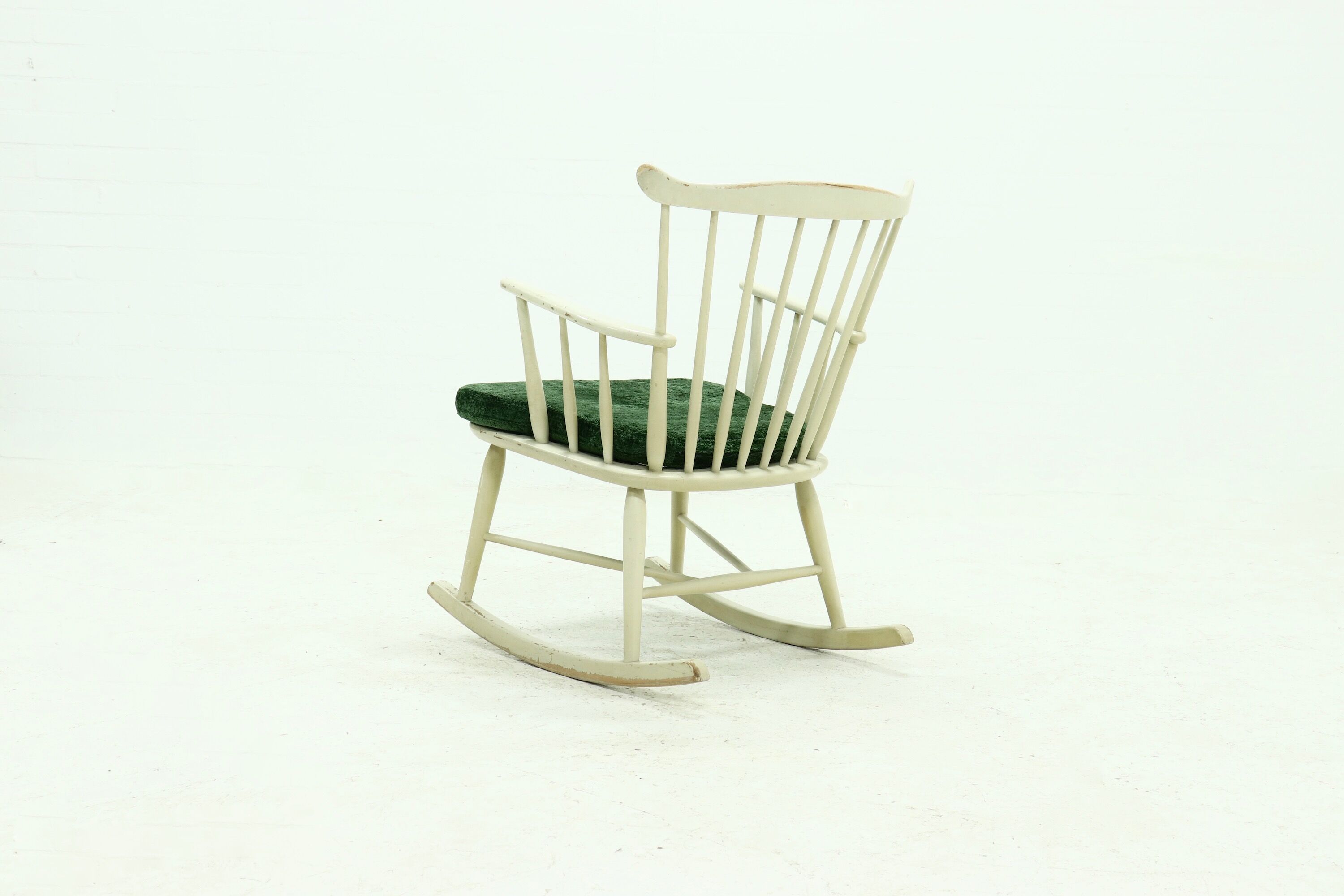 Vintage Model 181 Farstrup Møbler Rocking Chair 1960s