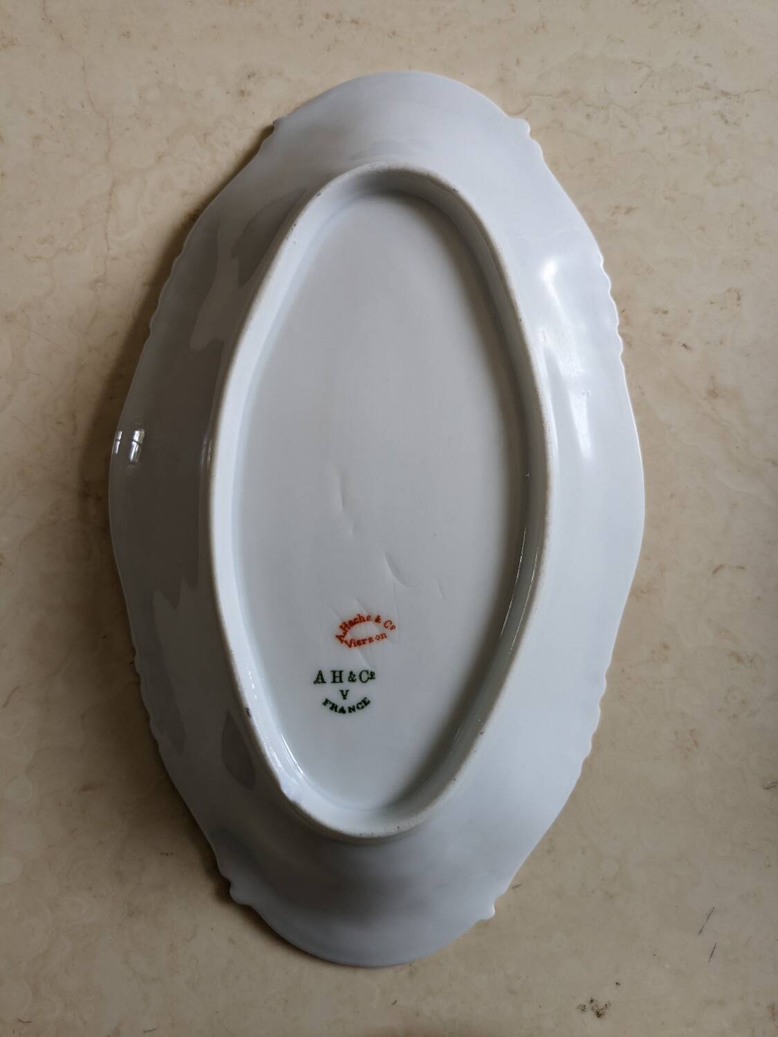 Four earthenware bowls A Hache & Compagnie Vierzon