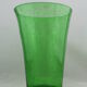Biot bubble, green, large glass vase