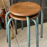 Pair of school stools