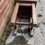 Tabouret bois vintage