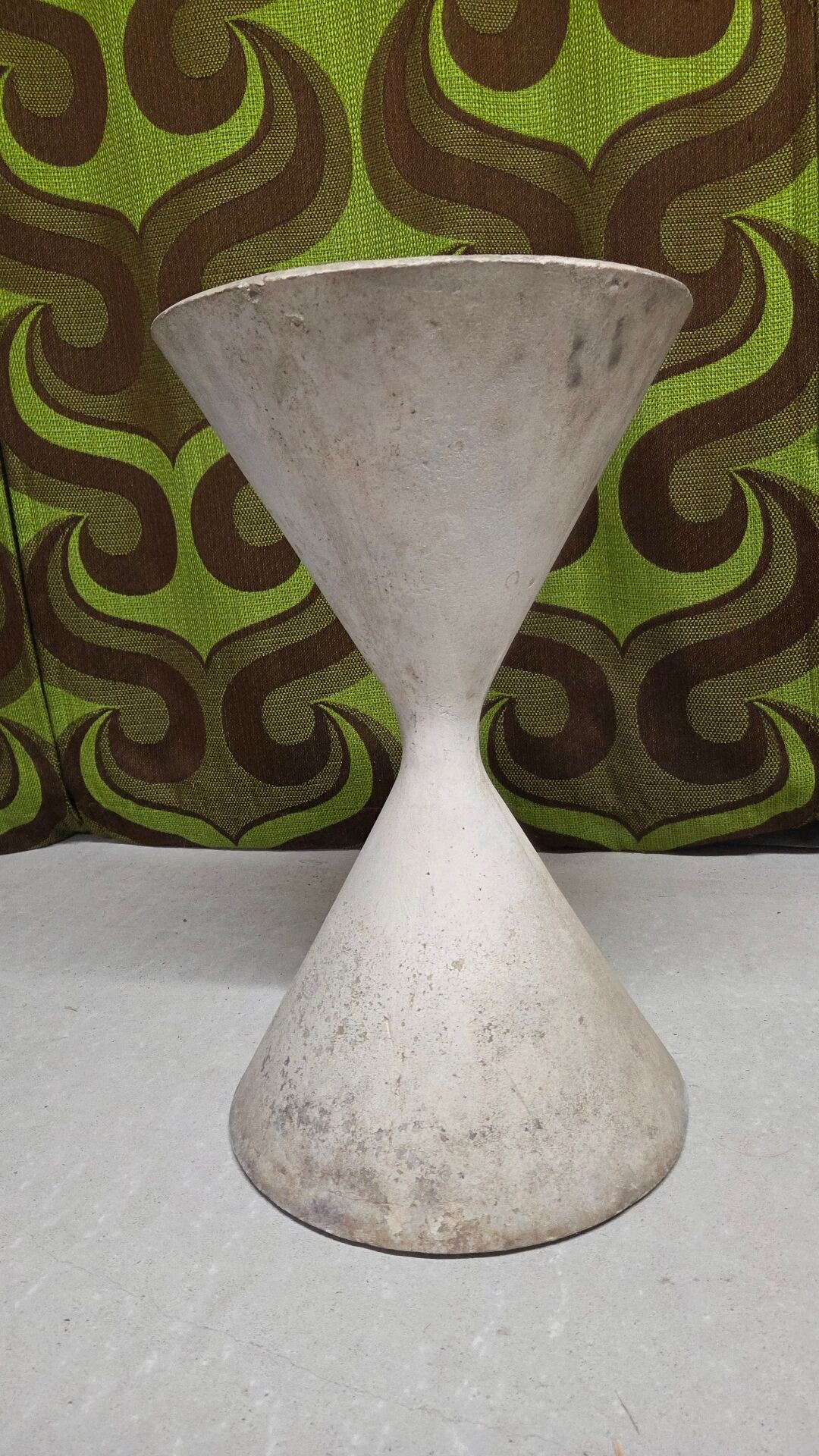 Jardinière « Diabolo » en fibrociment par Willy Guhl pour Eternit 1950