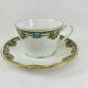 8 Tasses et Sous-Tasses à thé Balleroy & Cie modèle aux Cerises