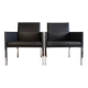 Superb pair of KFF "Texas" armchairs by Karl Friedrich Förster.