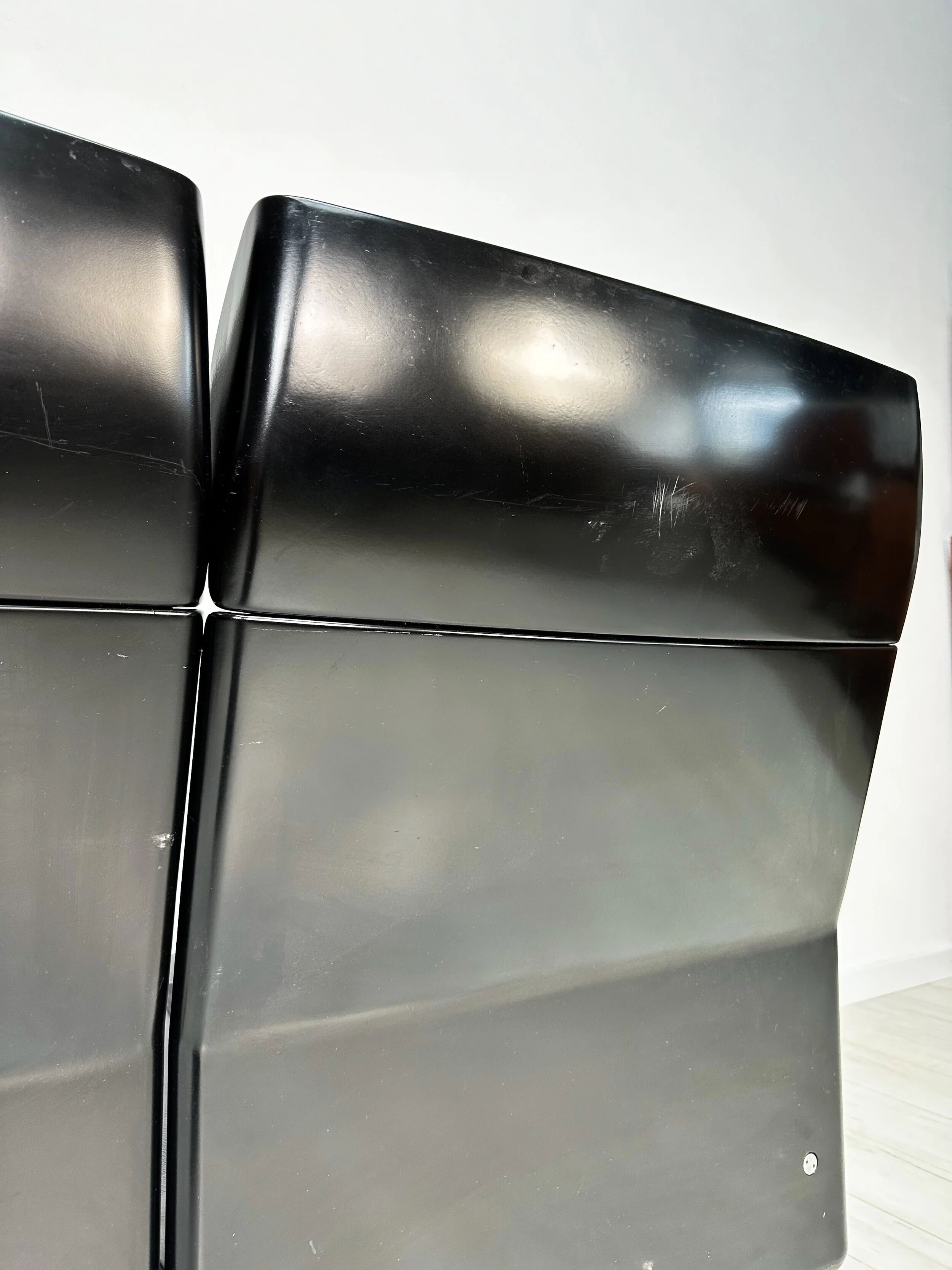 ‘70s/‘80s Vintage 620 Leather 2-Seater Sofa by Dieter Rams for Vitsoe