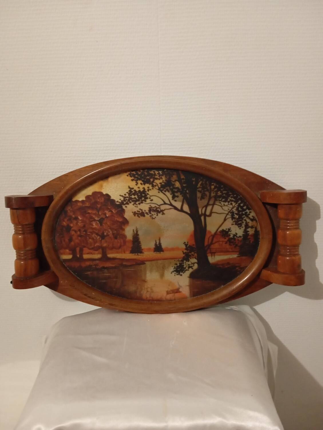 Art Deco plateau signed Germonde