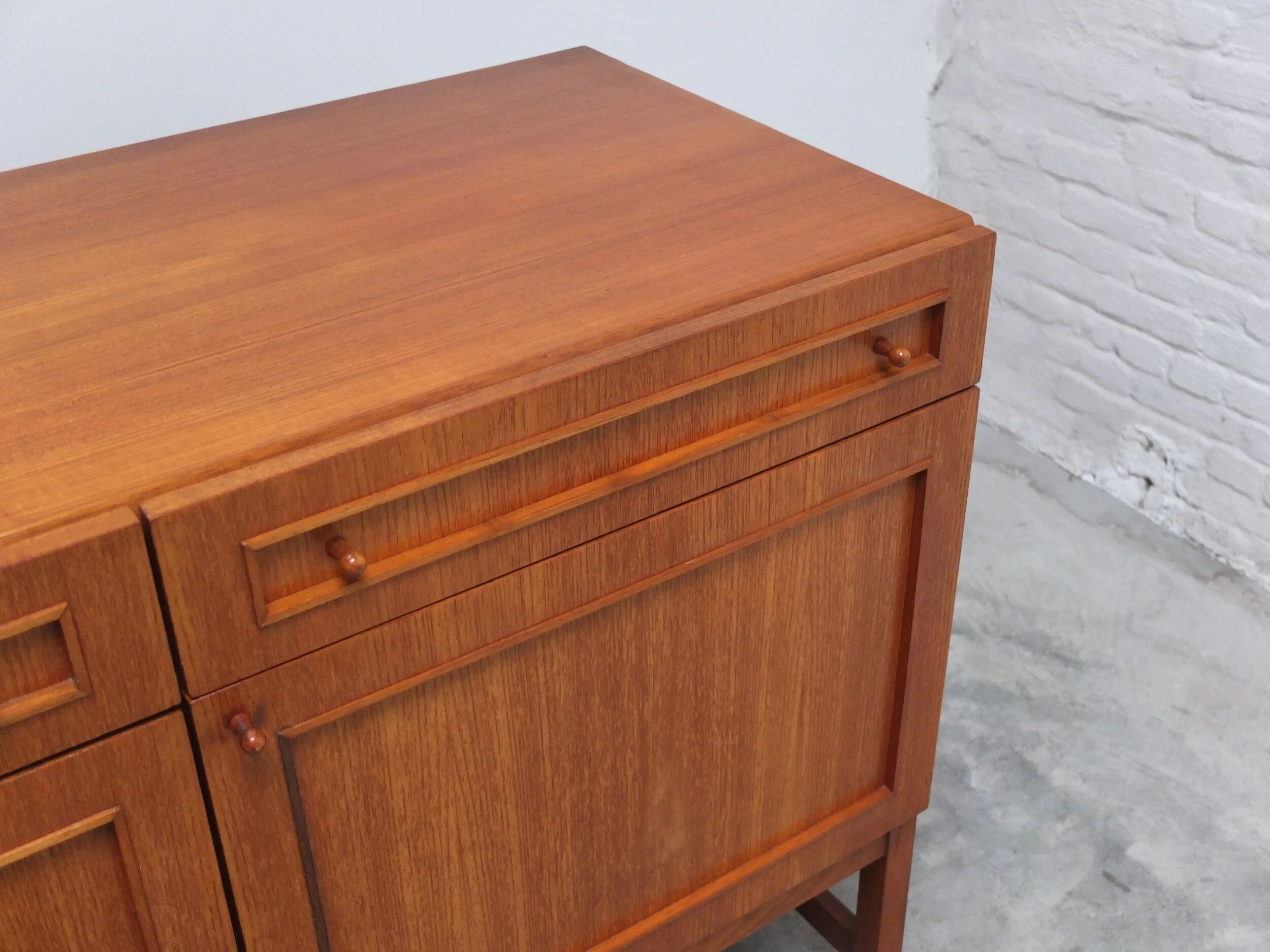 Large decorative sideboard by Oswald Vermaercke for V-Form, 1966