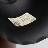 Josef Brumberg JBS Leuchten set of pendants with brass and amber glass