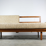 Antimott chairs - beige couch - brown by Wilhelm Knoll 1950s