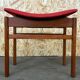 Tabouret en teck Inger Klingenberg pour France & Daverkosen 60/70