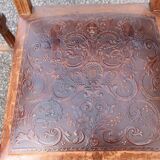 set of twelve Cordoba leather chairs from the 19th century