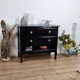 Black chest of drawers
