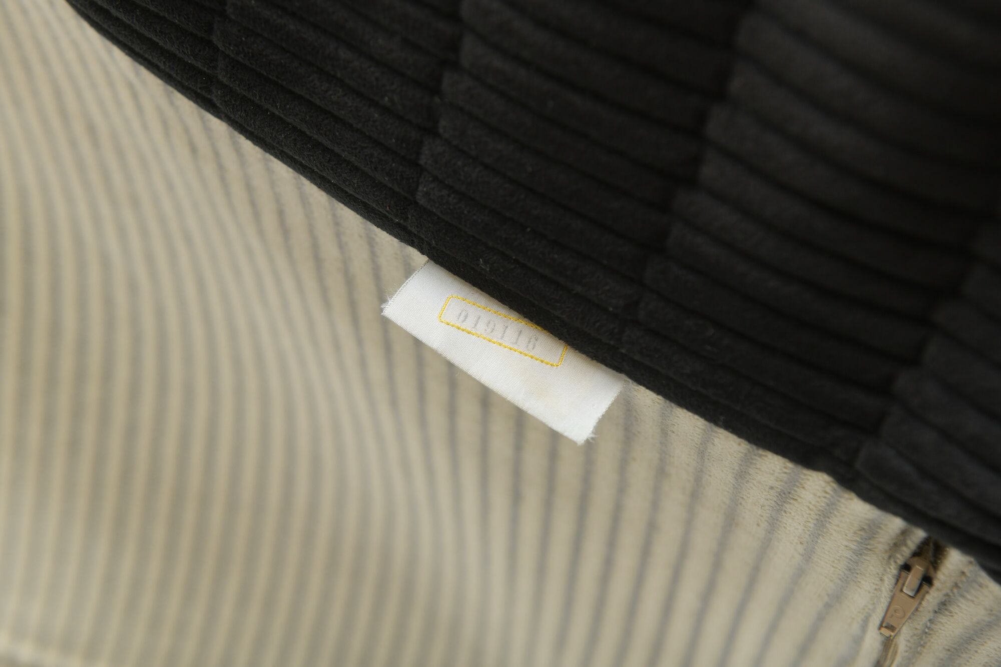 Yoko sofa in alcantara by Michel Ducaroy for Ligne Roset France