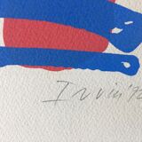 Albert Irvin screenprint