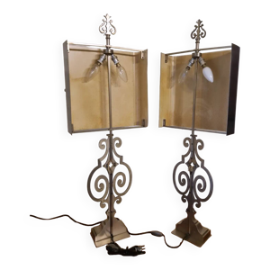 Paire Lampes la - maison