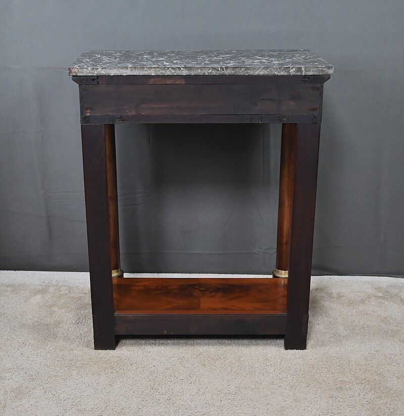 Petite console en acajou, style Empire – XIXe