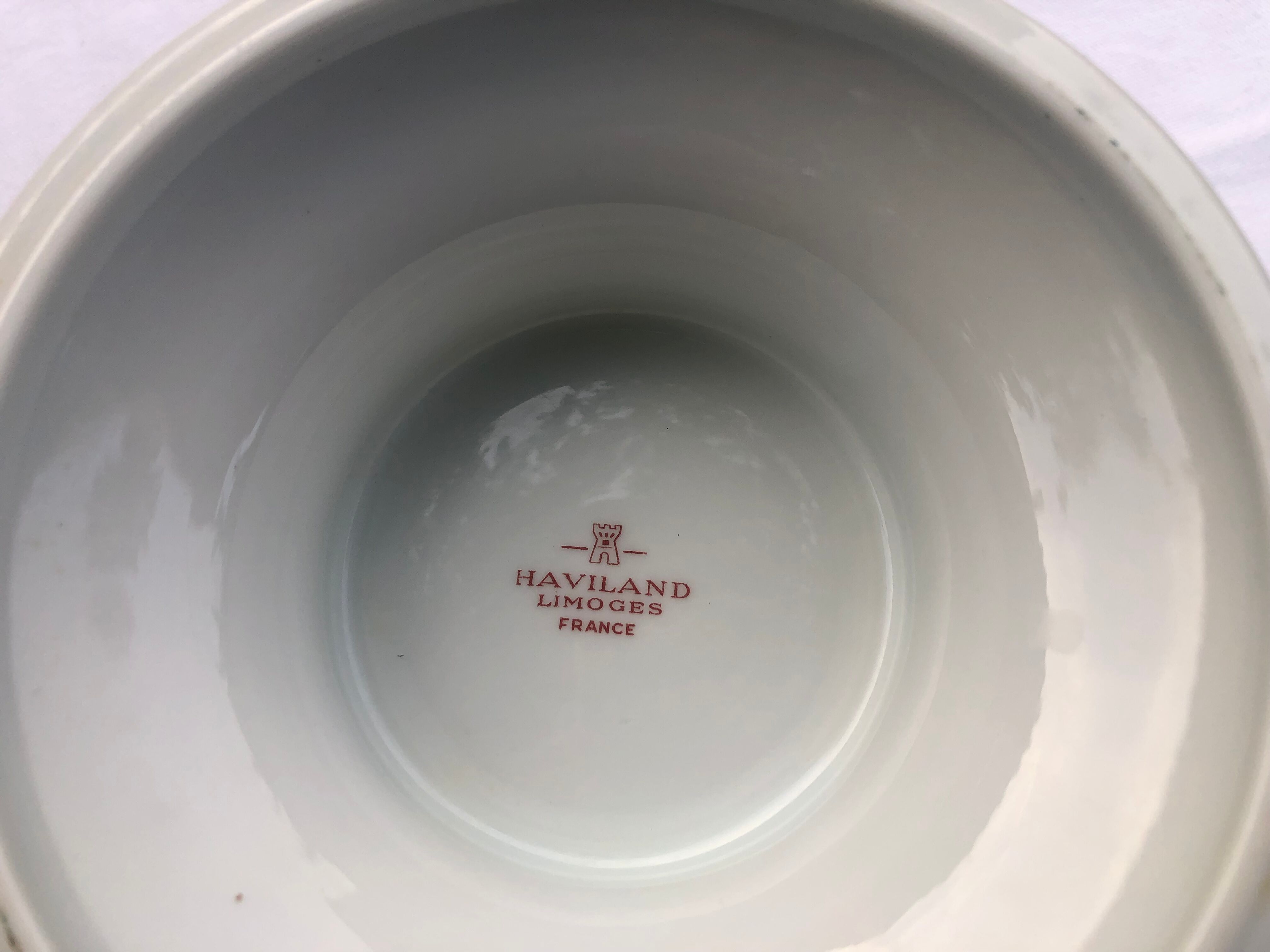 Soup pot haviland pondichery