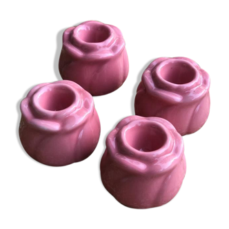 Lot de 4 bougeoirs