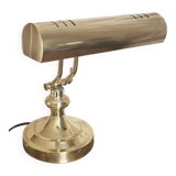 Brass notary or banker's lamp