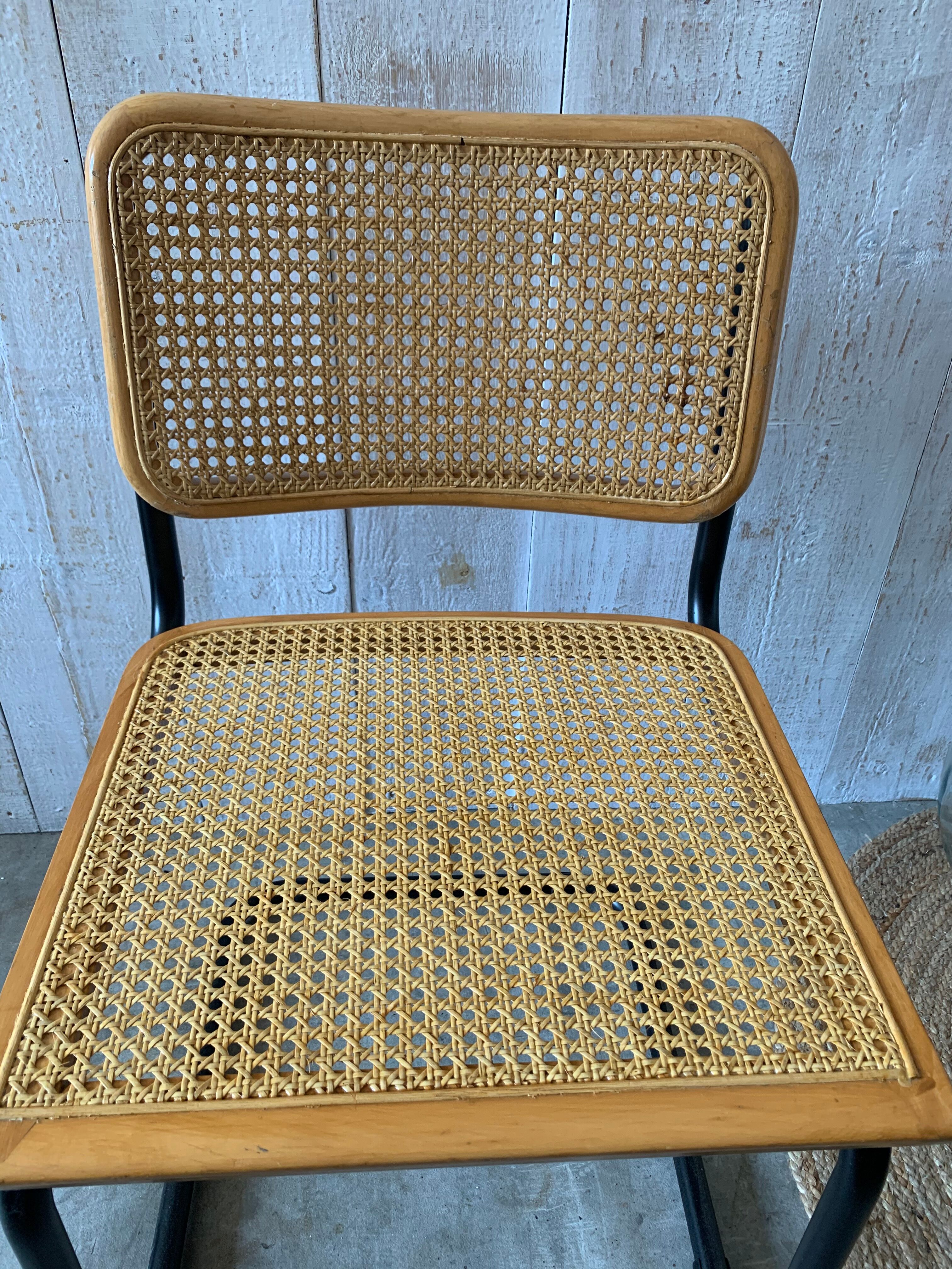 Chair B32 Breuer black & beech