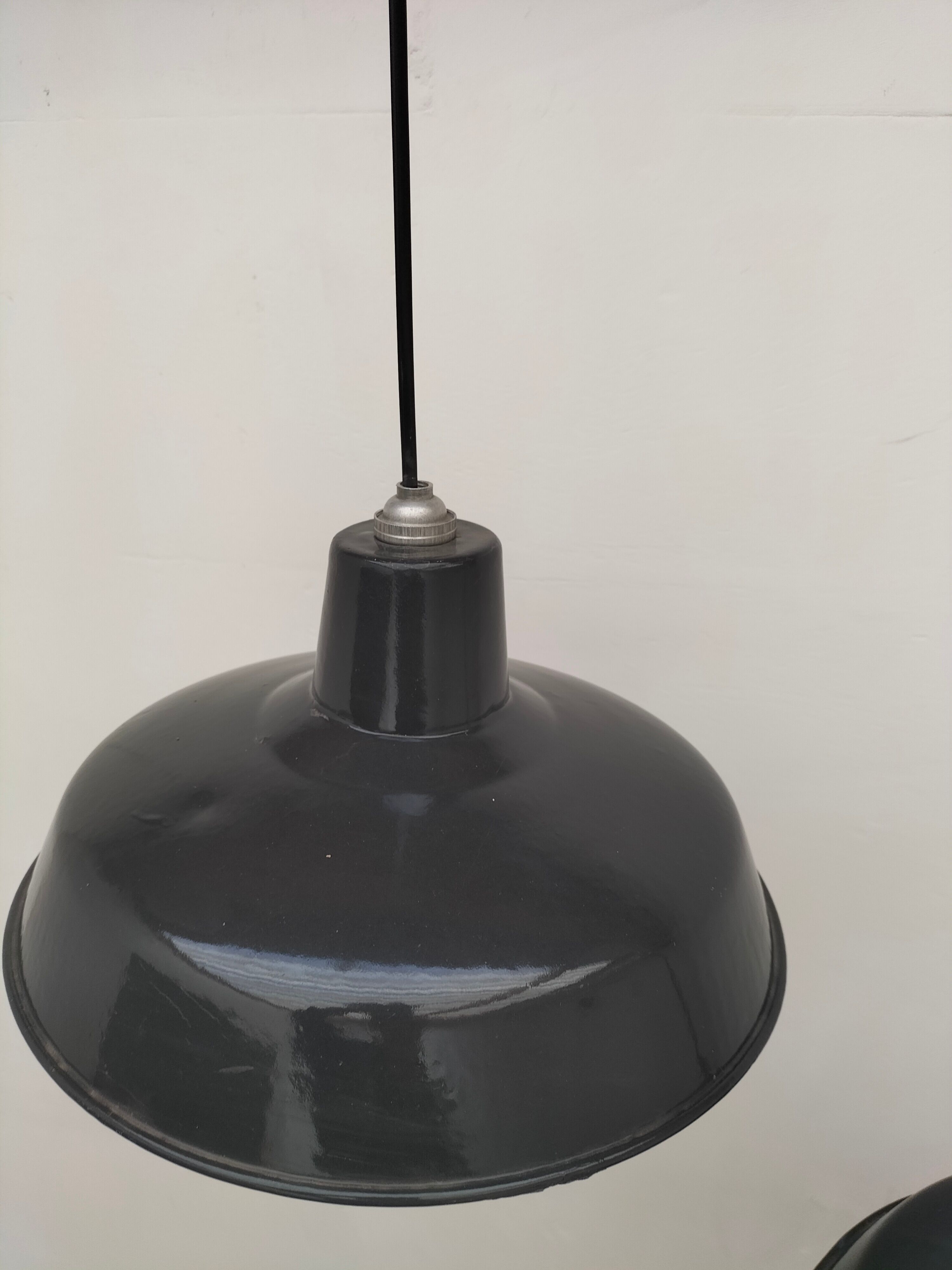 Pair of antique lamps