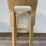 Alvar Aalto high stool for Artek