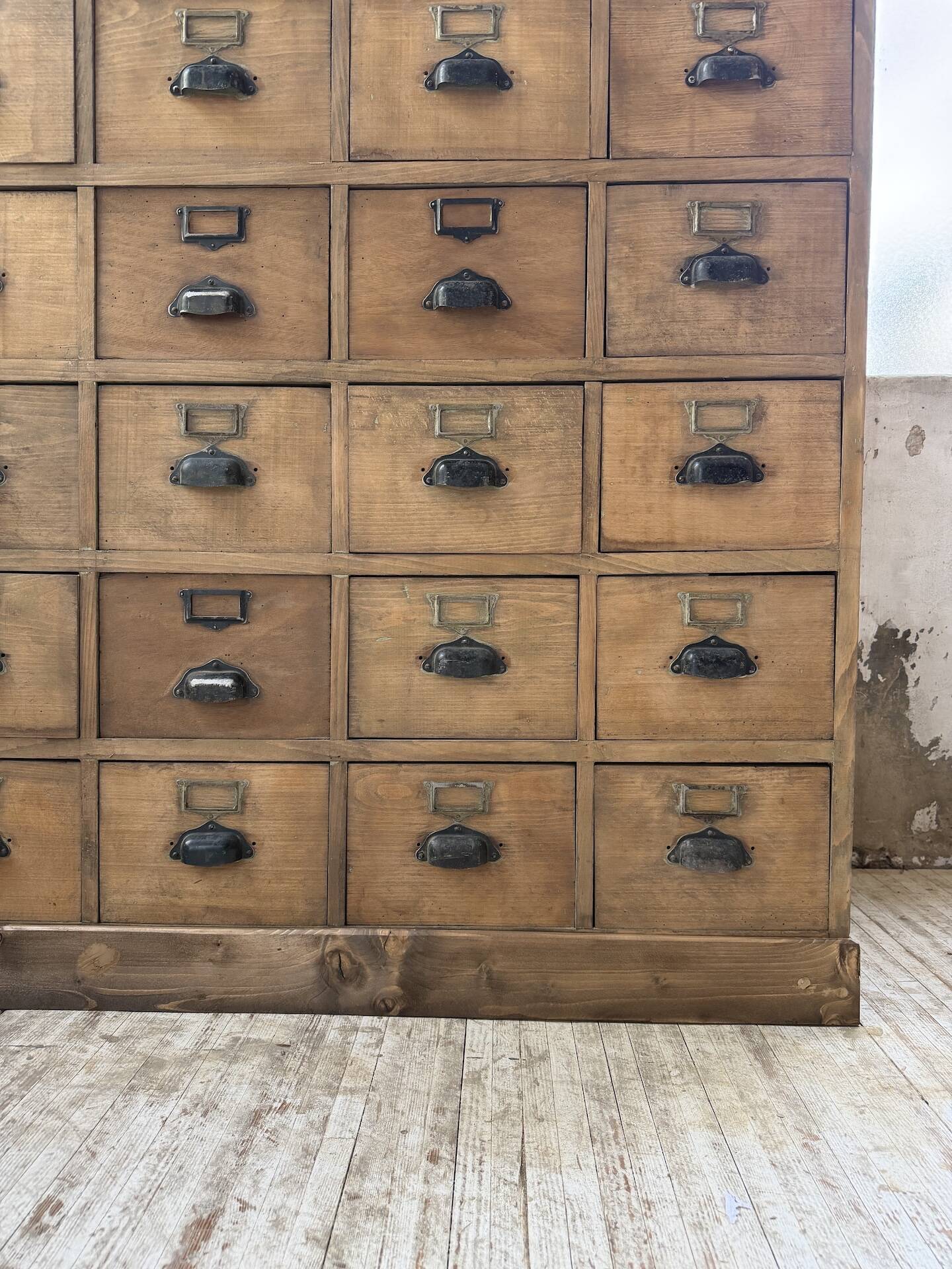 1950s pine workbench XL 160cm