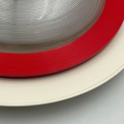 Luci Milano ‘Sat 50’ Flush Mount Lamp - Futuristic Design New Old Stock 80s
