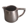 Silver metal milk pitcher