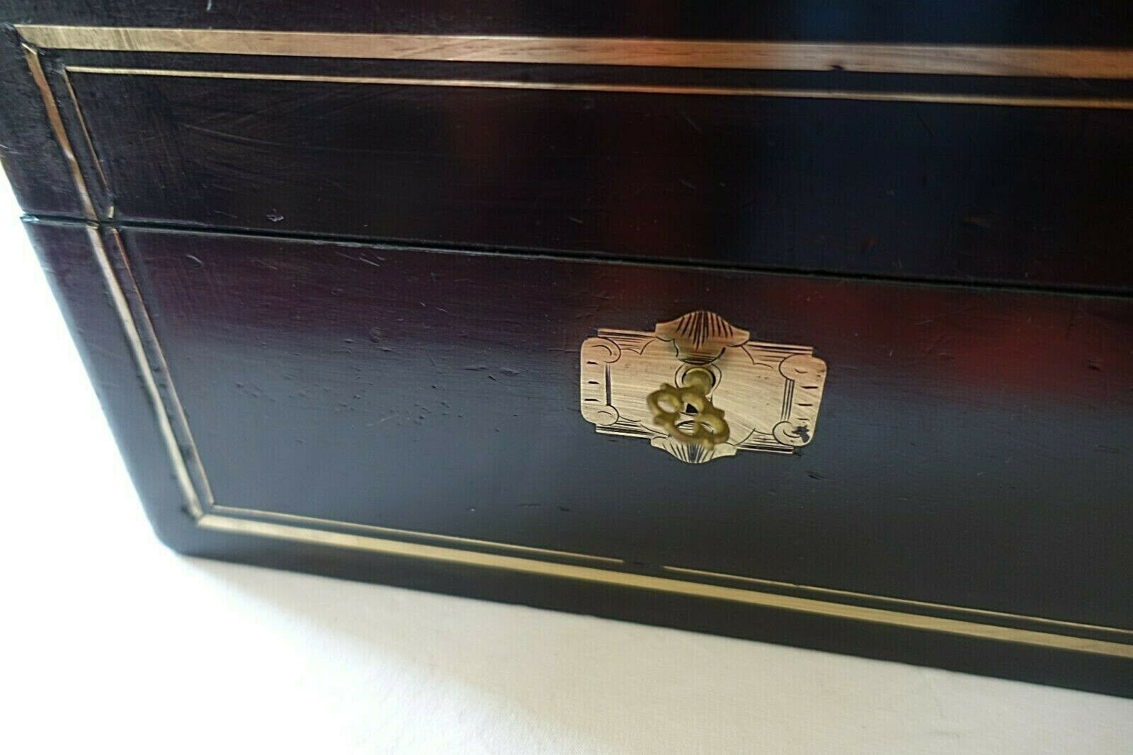 sewing box XIX Boulle Napoleon 3, toilet box