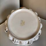 Braided ceramic dish